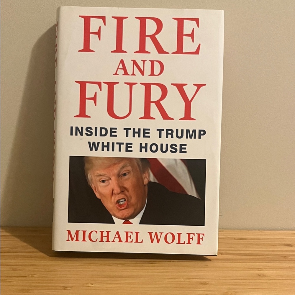 Fire and Fury Book by Michael Wolff